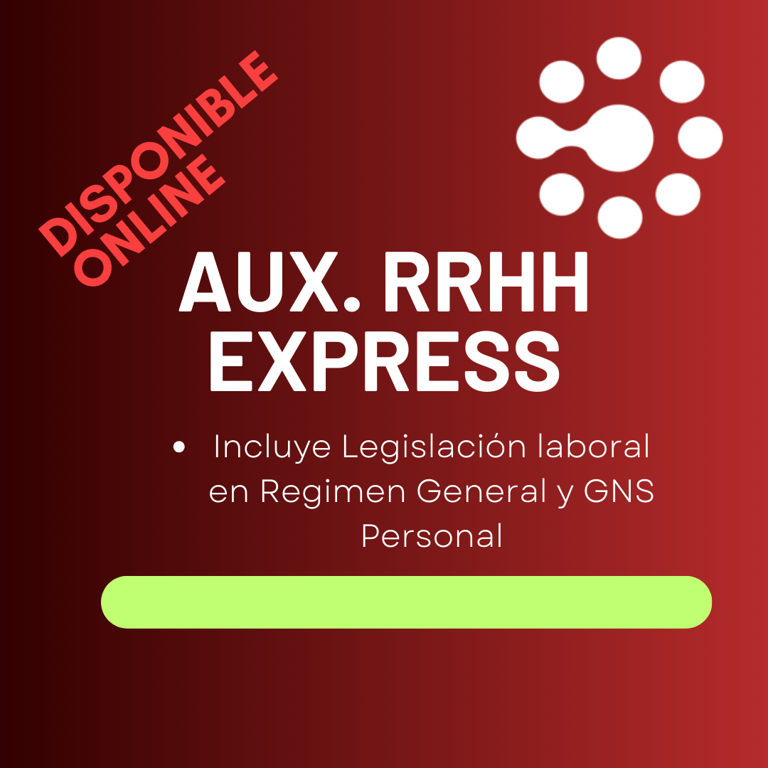 AUX. RRHH Online Express (con GNS)