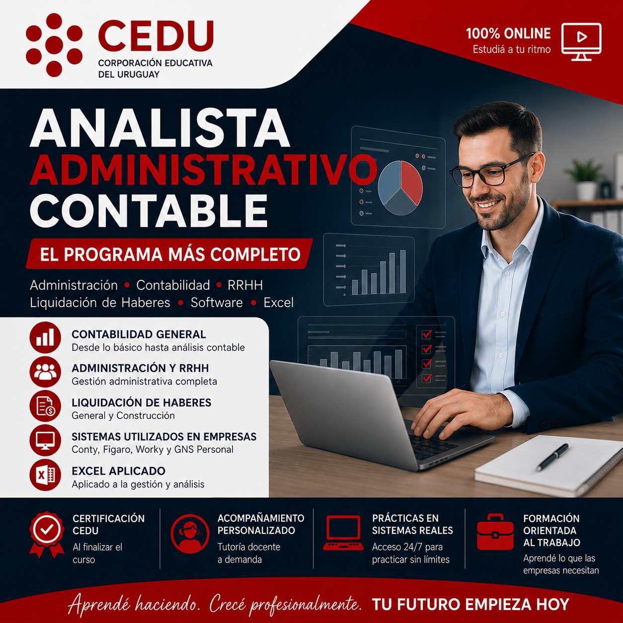 Analista Administrativo Contable (online)