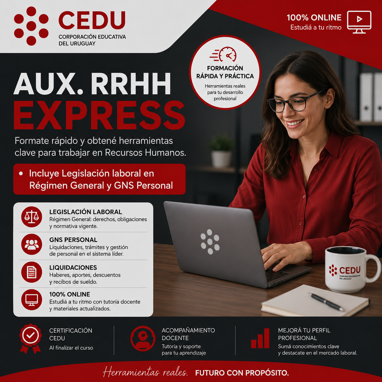 AUX. RRHH Online Express (con GNS)